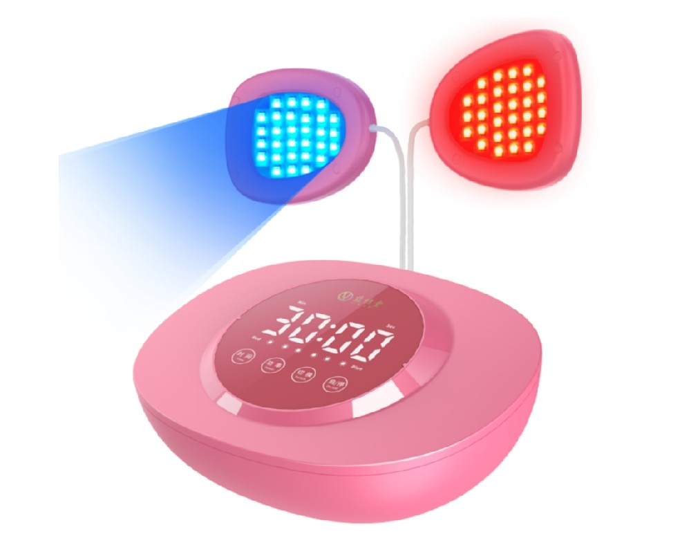 LED-H型 妇科乳腺红蓝光治疗仪 - 粉色款